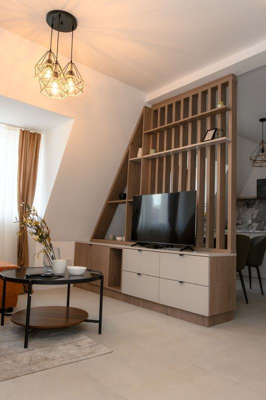 TV zid u dnevnom boravku